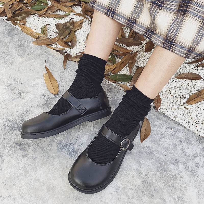 Giày Nữ Mũi Tròn Thời Trang Retro | BigBuy360 - bigbuy360.vn