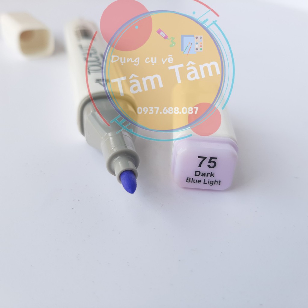 [ TÂM TÂM ]-Bộ Marker TOUCHLIIT 12 màu tông da, 24 màu tông da/30/36/48/60/80 màu (đăng lần 2/2)-