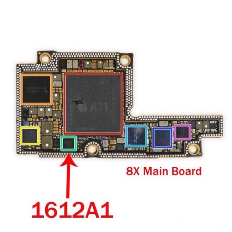 IC sạc U2 iphone 8/8p/X/Xsmax