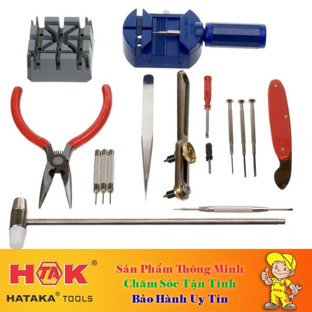 Bộ Dụng Cụ Tool Tháo Lắp - Sửa Chữa ĐỒNG HỒ Đeo Tay Chuyên Nghiệp - Đầy Đủ Chức Năng