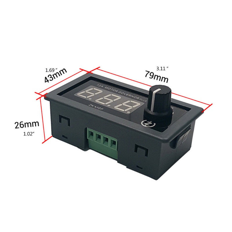 Bộ Điều Chỉnh Tốc Độ Mô Đun Xoay Không Bước PWM