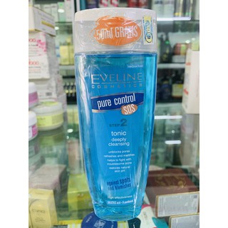 Toner sạch sâu mụn Pure Control SOS Eveline