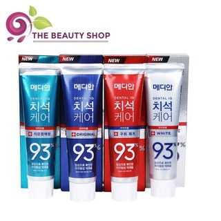 [HSD 10/2023] Kem đánh răng Median Dental 93% giúp trắng răng, giảm ố răng và hôi miệng 120g