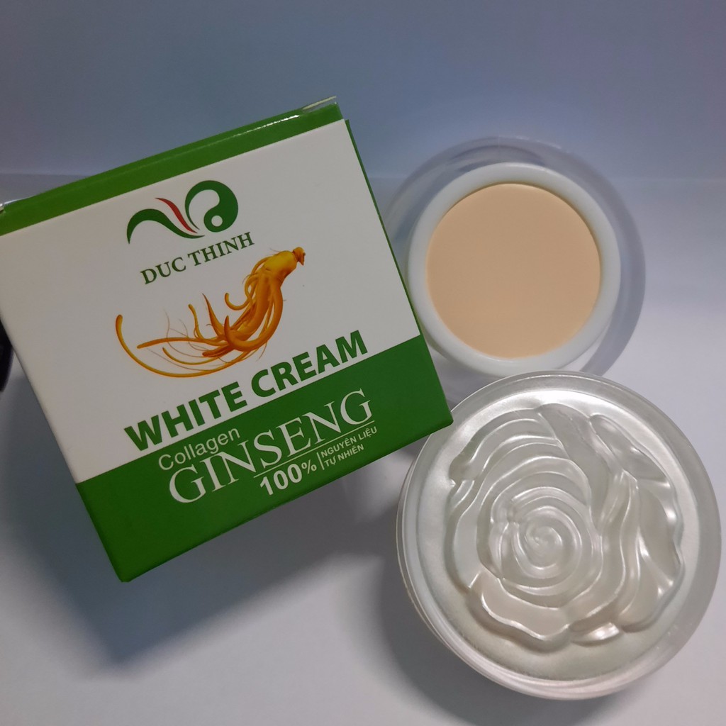 KEM DƯỠNG DA NHÂN SÂM chống nắng 20gr handmade  phục hồi cấp ẩm dưỡng da sau tái tạo giảm thâm nám