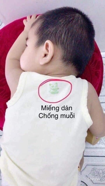 MIẾNG DÁN CHỐNG MUỖI PIGEON NHẬT BẢN - TÚI 60 MIẾNG