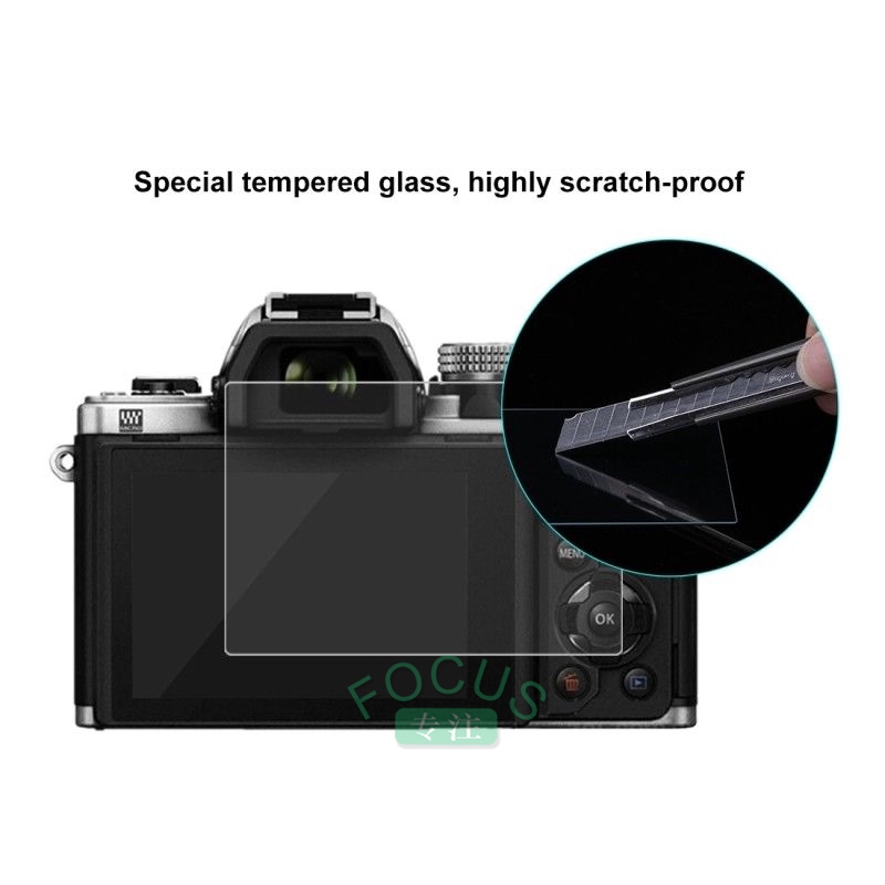 Kính cường lực HD bảo vệ màn hình máy ảnh Olympus TG-4 TG-5 PEN-F