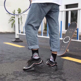 Tất cá mập Nam Unisex - Vớ cao cổ cá mập