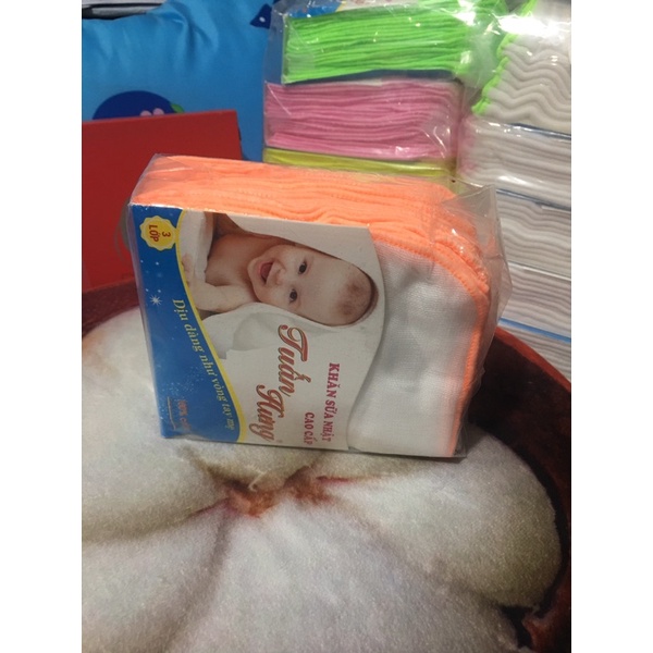 Khăn sửa cao cấp 4 lớp cực mịn