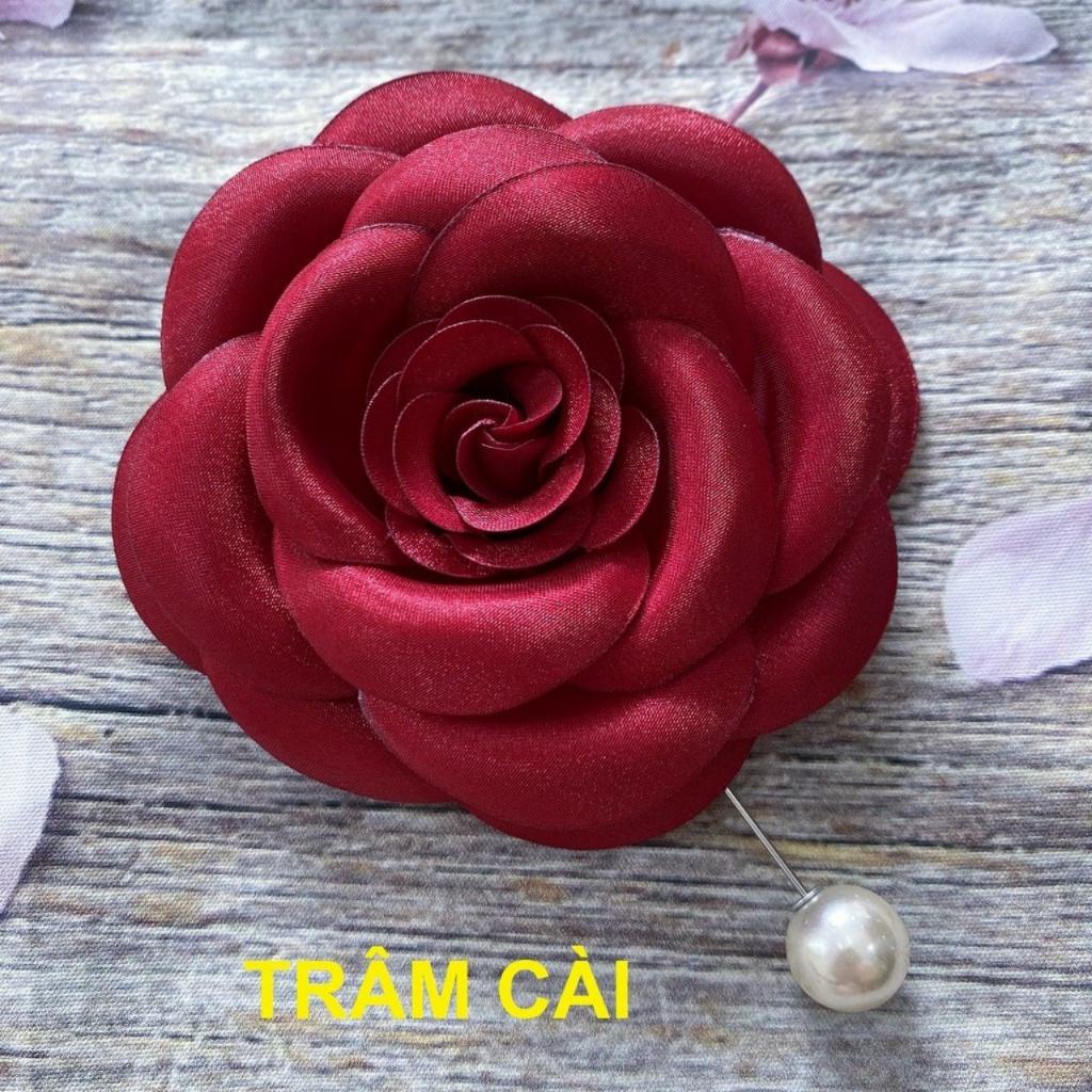 Bông hoa cài áo thời trang caoi cấp