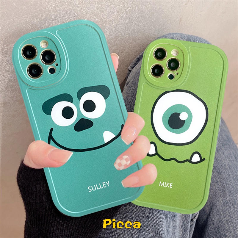 Ốp Điện Thoại TPU Mềm Họa Tiết Quái Vật Hoạt Hình Cho IPhone 11 12 13 Pro MAX XR 6 6S 8 7Plus 8plus XS MAX X SE 2020