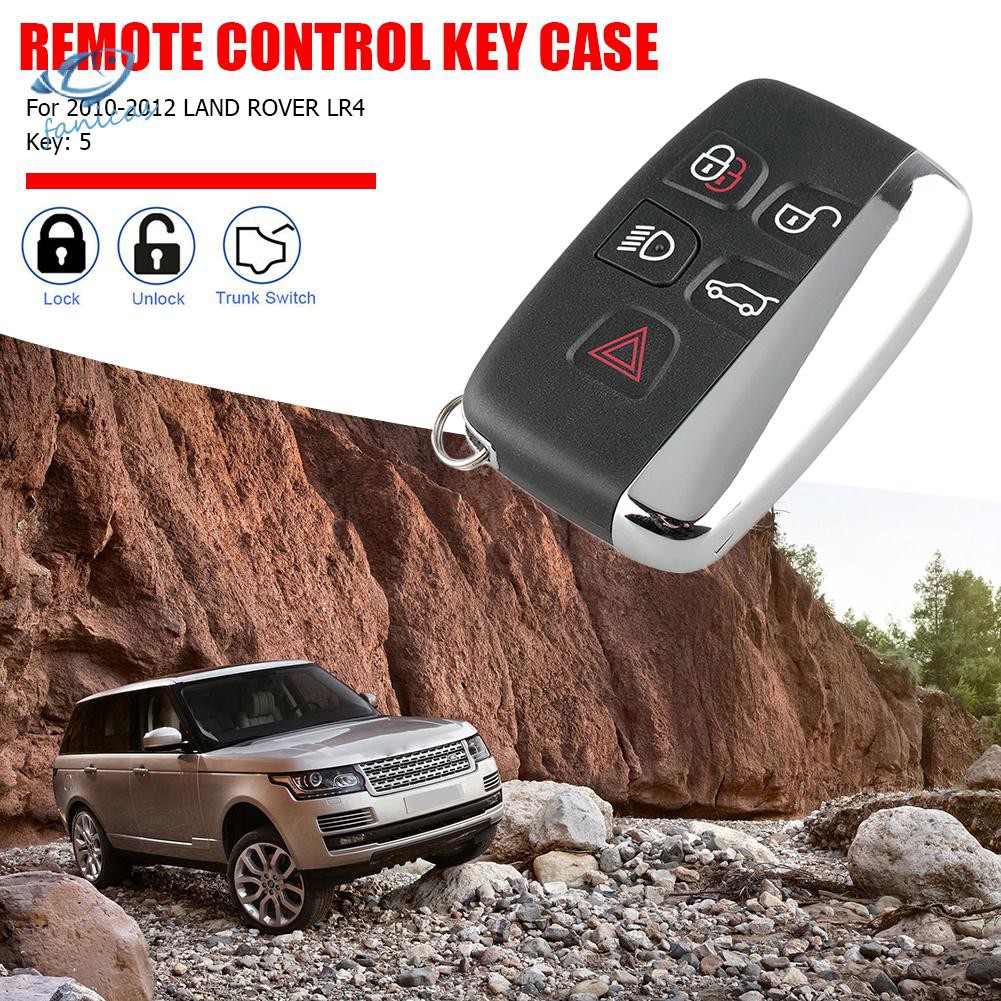 Vỏ Chìa Khóa 5 Nút Cao Cấp Cho Xe Land Rover Lr4 Range Rover