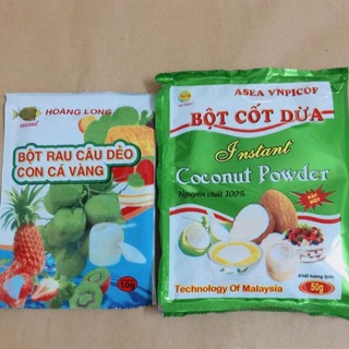 Sét làm thạch dừa