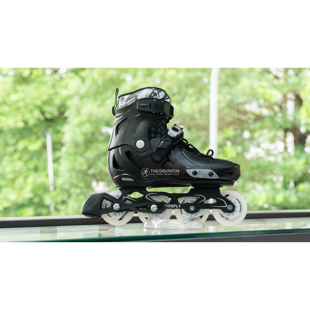 Giày Trượt Patin Kingfly W198 Dành Cho Trẻ Em, Có 4 Bánh Đèn Phát Sáng, Độ Chịu Lực Cao - PATINO