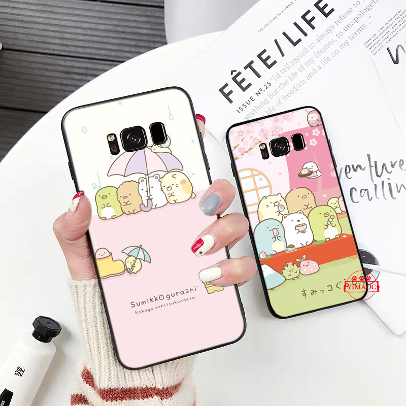 Ốp điện thoại silicon dẻo in hình Sumikko Gurashi 109J cho Samsung Note 8 9 10 Plus Lite 20 Ultra S6 Edge J7 Core