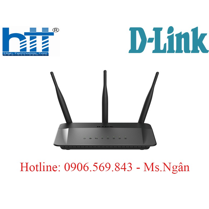 Bộ định tuyến băng tần kép AC không dây Dlink DIR-809