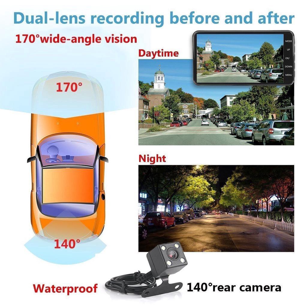 Camera Hành Trình Cho Xe Hơi Gzdl Dvr 1080p Hỗ Trợ Quay Ban Đêm | BigBuy360 - bigbuy360.vn