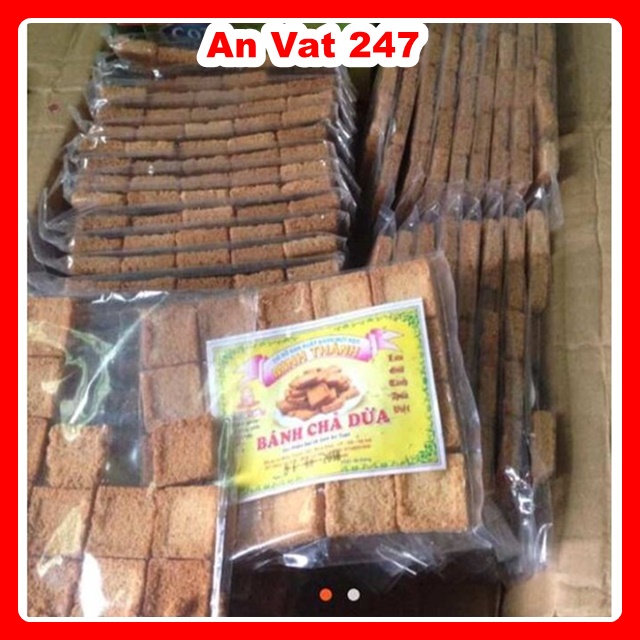 Bánh Chả Dừa Bánh Kẹo Đồ Ăn Vặt Ngon Ngọt Giòn Thơm Ăn Là Mê
