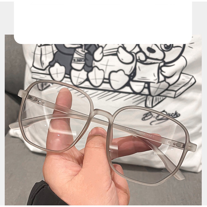 Kính Mát TR90 Gọng Lớn Thay Đổi Màu Chống Tia UV Mới Cho Nam Và Nữ