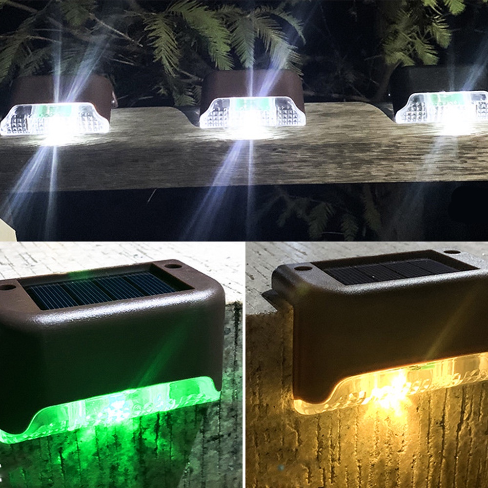 Đèn Led RGB Trang Trí Cầu Thang Ngoài Trời Chống Nước Chạy Năng Lượng Mặt Trời