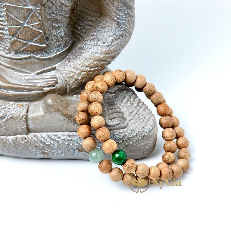 Vòng Tay Trầm Hương Tốc Rừng Việt Nam Phối Charm Phong Thủy Cát Tường Kỳ Agarwood