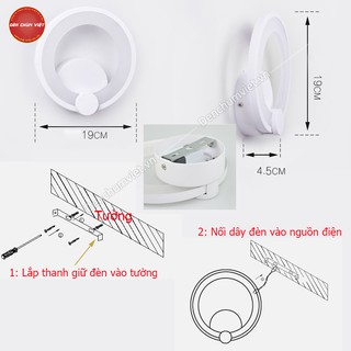 Đèn Vách Tường Led Hiện Đại