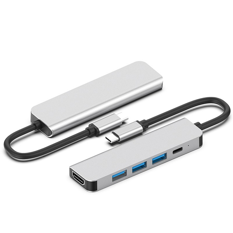 Trạm Kết Nối Type C Sang Hdmi 4k, 5 Trong 1 Cho Laptop | BigBuy360 - bigbuy360.vn