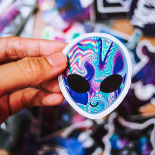SET 100 STICKER CHỦ ĐỀ GALAXY