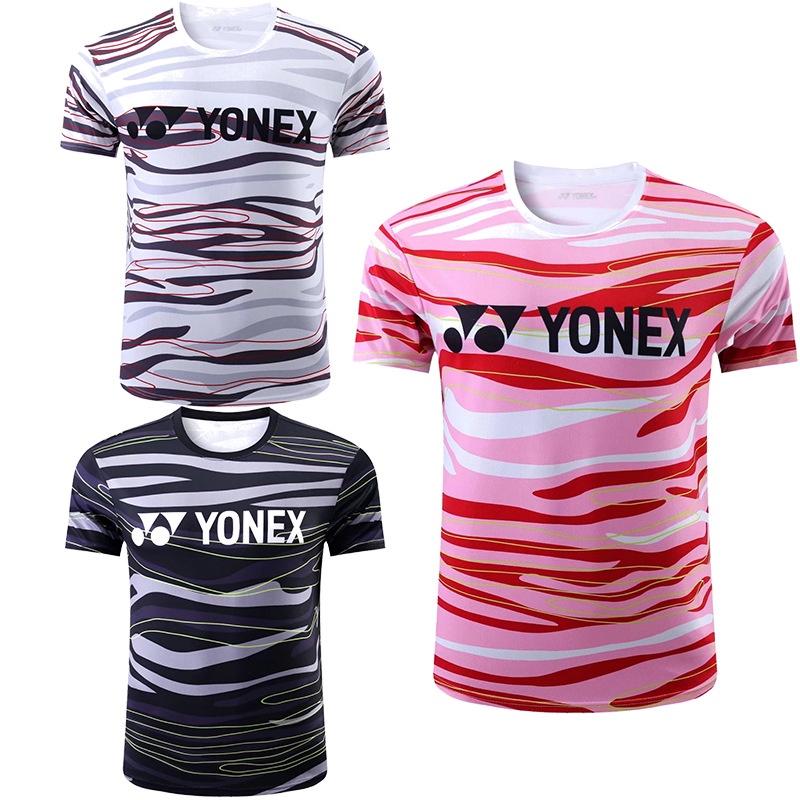 Áo Thun Thể Thao Cầu Lông Yonex 2022 Ngắn Tay Thoáng Khí Mau Khô Phong Cách Hàn Quốc Cho Nam Và Nữ