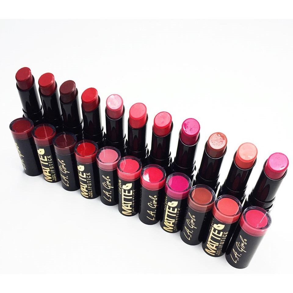 - Son thỏi L.A GIRL MATTE FLAT VELVET LIPSTICK