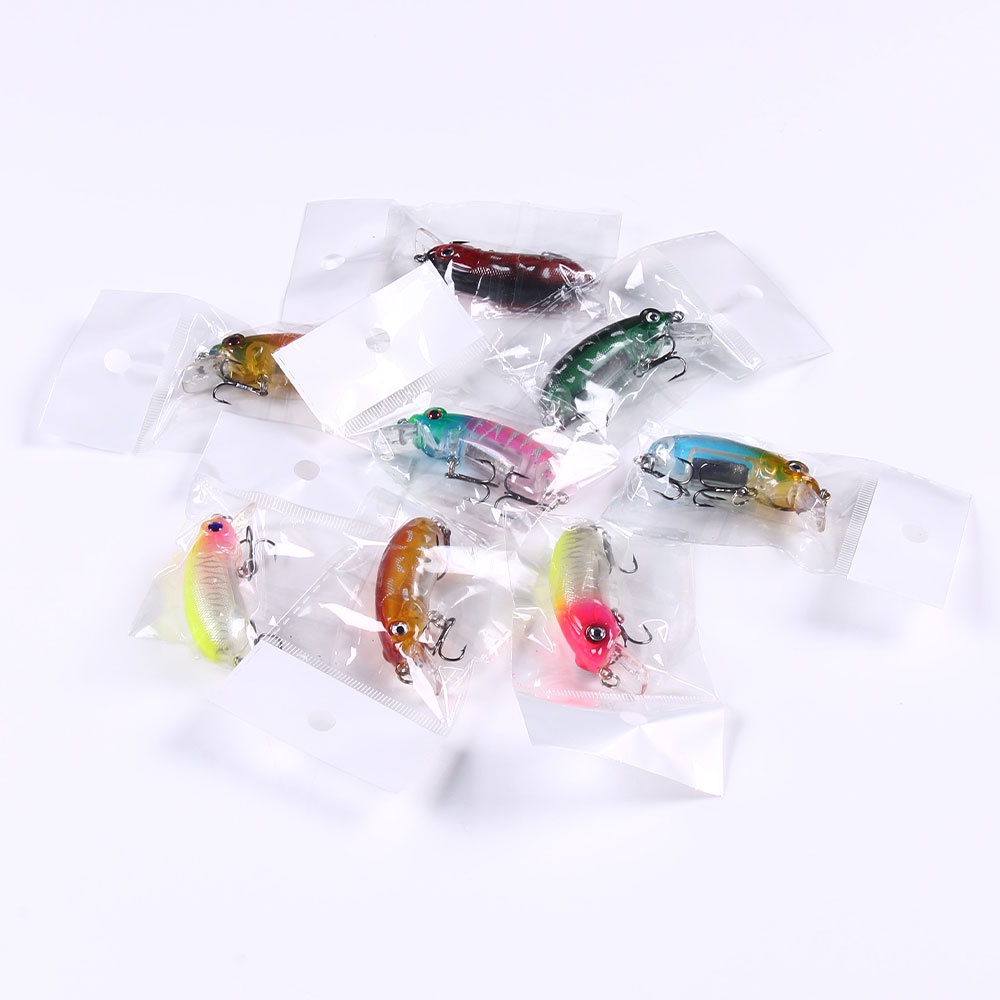 Mồi Câu Cá Giả HENGJIA Làm Từ Nhựa Cứng 6cm 9.8g 0.3-1.5m