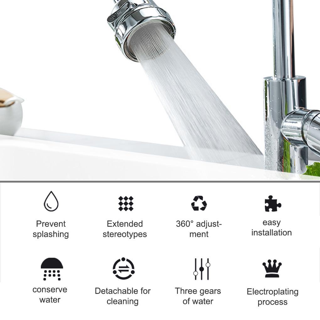 Đầu Lọc Gắn Vòi Nước Áp Suất Cao Giúp Tiết Kiệm Nước Tiện Dụng
