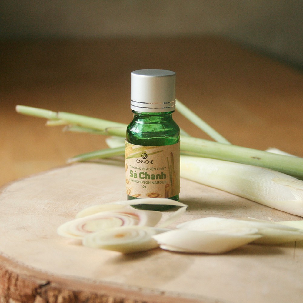 Tinh Dầu Sả Chanh Thiên Nhiên Nguyên Chất 100% One4One 10ml - Lemongrass Essential Oil