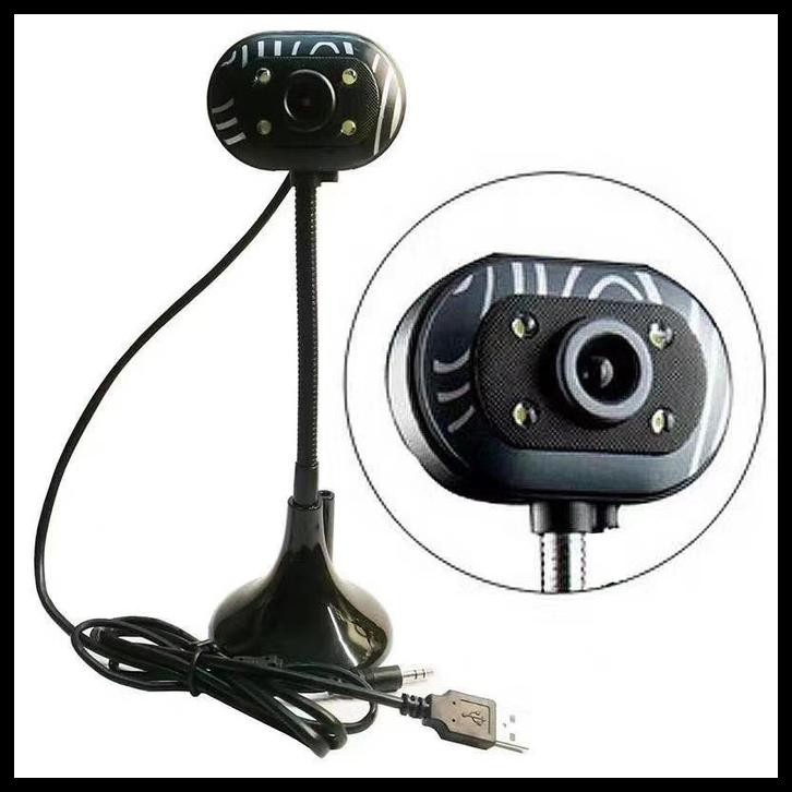 Giá Đỡ Webcam J04 Có 4 Đèn Led + Micro Cho Pc | BigBuy360 - bigbuy360.vn