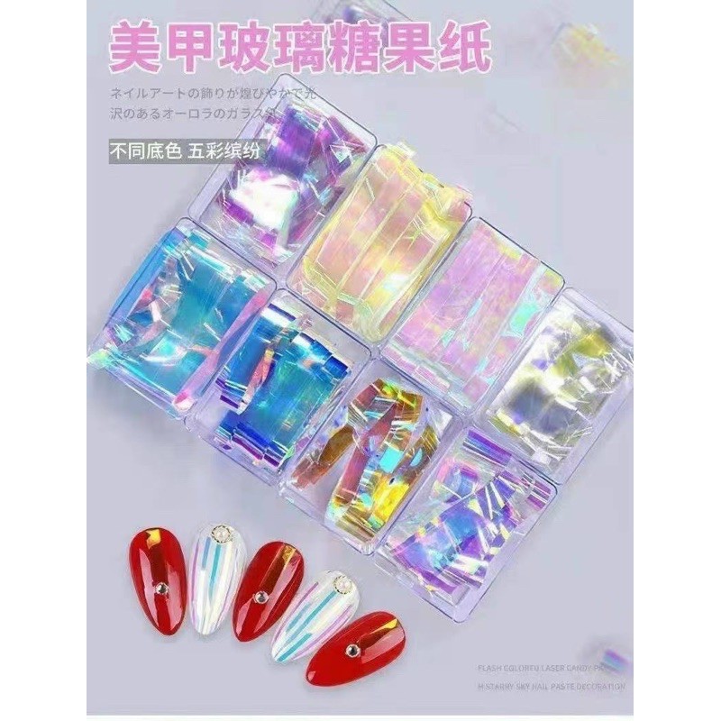 Kim Tuyến cực quang ẩn gel siêu Hotttt.,đồ nail đẹp giá rẻ