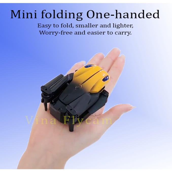Máy bay điều khiển từ xa KY907 -  Cảm biến tránh vật cản - Wifi truyền hình ảnh qua điện thoại + Tặng túi.