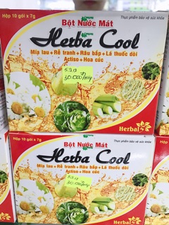 Bột thanh nhiệt herbacool.