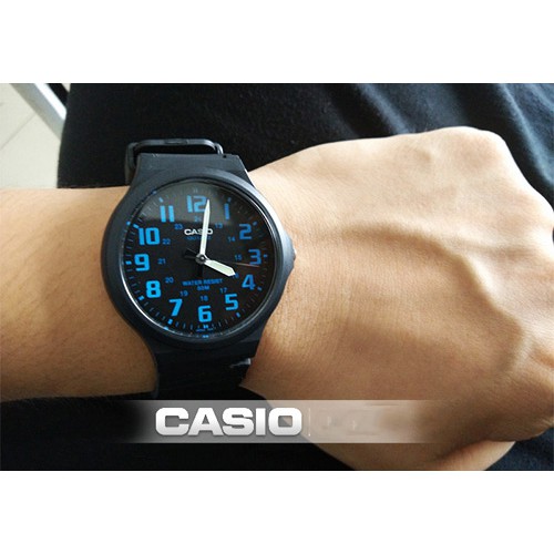 Đồng hồ Nam Casio dây nhựa MW-240-2BVDF chính hãng Anh Khuê