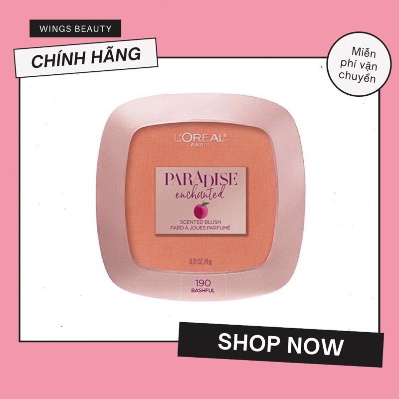 L'OREAL - Phấn má Paradise Enchanted Scented Blush