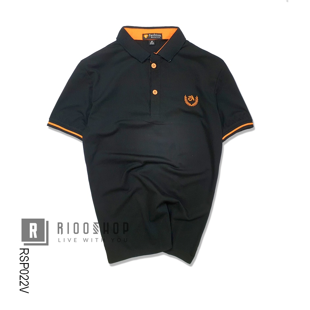 Áo nam polo form rộng, áo phông có cổ nam đẹp RIOOSHOP RSP022 chất lượng, tay ngắn, cao cấp, đơn giản, big size