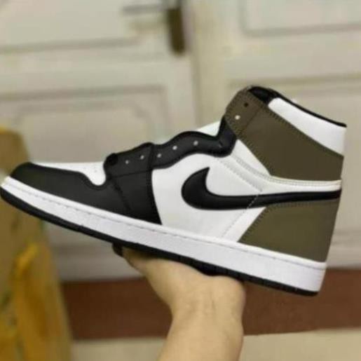 Giày Sneaker Jordan 1 Nâu Cao Cổ, Giày dép thể thao JD1 jodan Nâu Cao Cổ Nam Nữ mới nhất full box | BigBuy360 - bigbuy360.vn