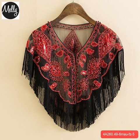 Áo Choàng Tua Rua Hàng HongKong Cao Cấp - Thời Trang Trung Niên U40, U50, U60