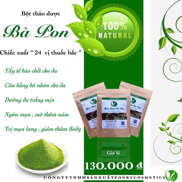 Ủ thảo dược bà Pon ( Của Ponry )