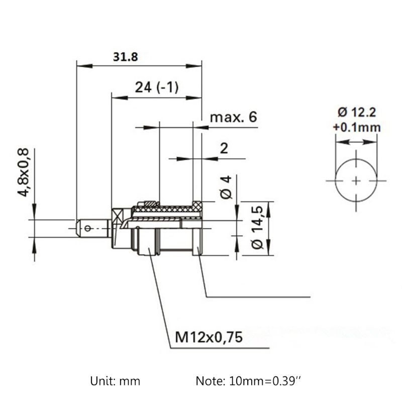 Bộ 5 giắc cắm kiêm ổ cắm bắp chuối 4mm 30v-60v 24a tiện dụng