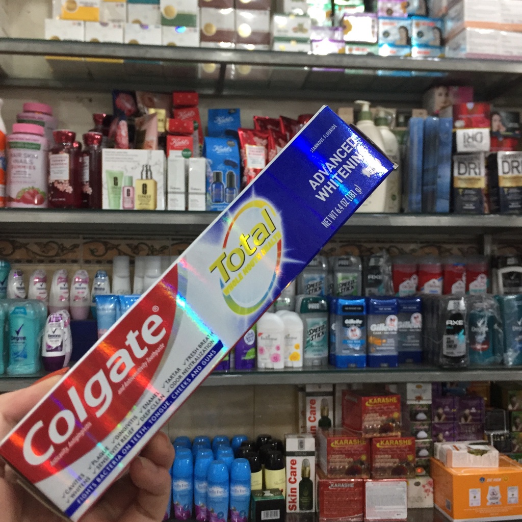 Kem đánh răng Colgate Total 181g hàng Mỹ