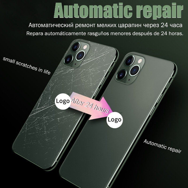 Kính Cường Lực Hydrogel Bảo Vệ Toàn Màn Hình Cho iPhone 11 12 13 Pro Max mini XR XS X 7 8 Plus