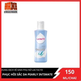 Dung dịch vệ sinh phụ nữ lactacyd phục hồi sắc da 150ml pearly intimate