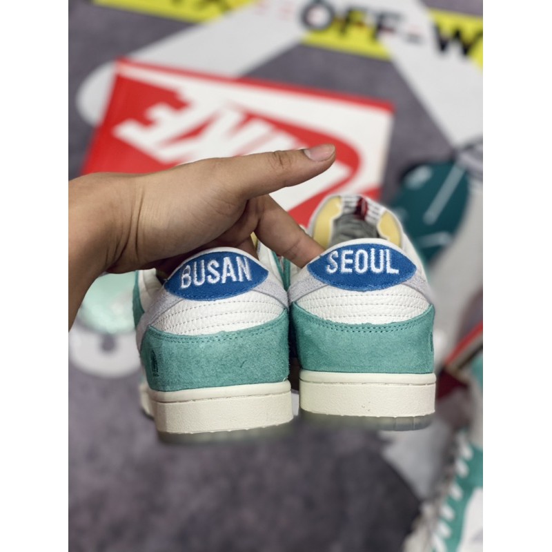 [AGsneaker] Giày thể thao cổ thấp dây buộc Sb màu xanh ngọc chân bè fit lên 1 size... | BigBuy360 - bigbuy360.vn