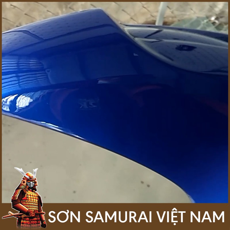 Sơn xanh GP combo màu xanh tím đậm Y3973 sơn Samurai