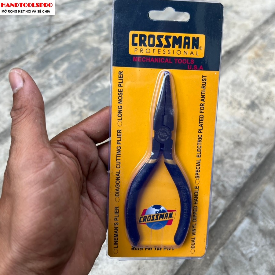 Kìm nhọn đen 4-1/2 inch Crossman 95-104