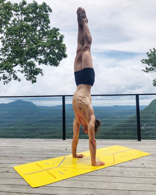 ] Hàng Chính Hãng - Liforme Vàng Cầu Vồng RainBow Hope - Tặng Khăn Lau Mồ Hôi Yoga